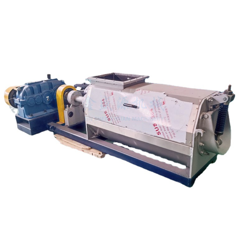 Tea residue extract dehydration equipment wood residue pulp raw material dehydrator cow dung secondary extrusion dehydrator