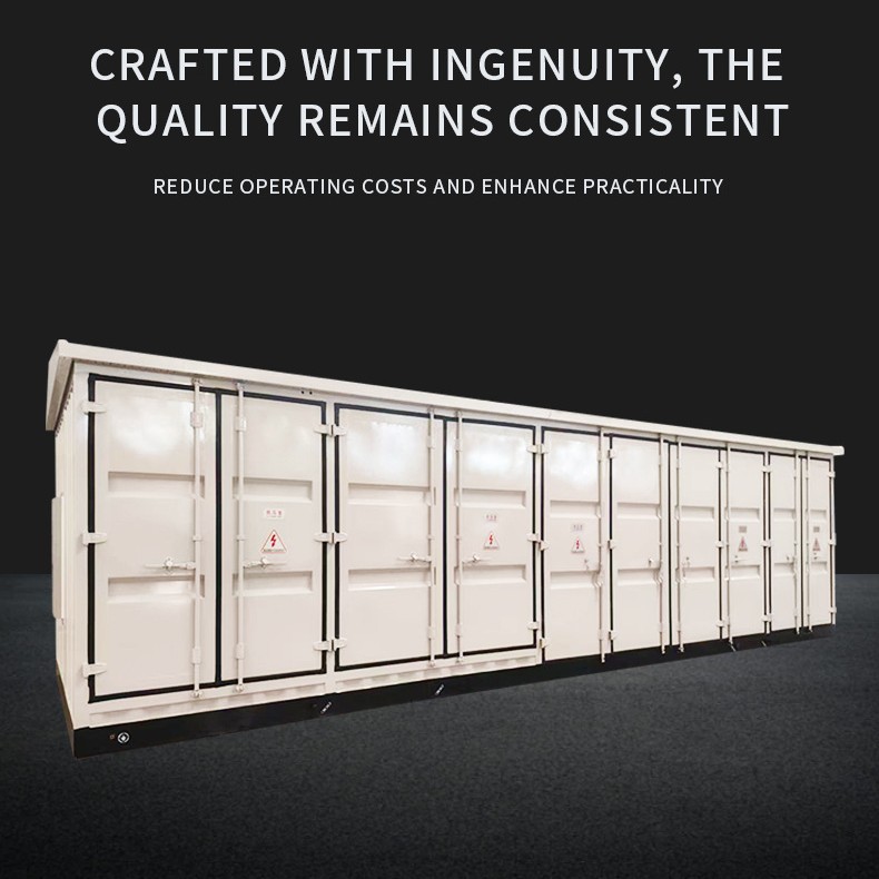 Prefabricated Cabin-Type Substation European-Style Box Transformer Pre-Assembled Complete Distribution Room Photovoltaic Prefabricated Cabin