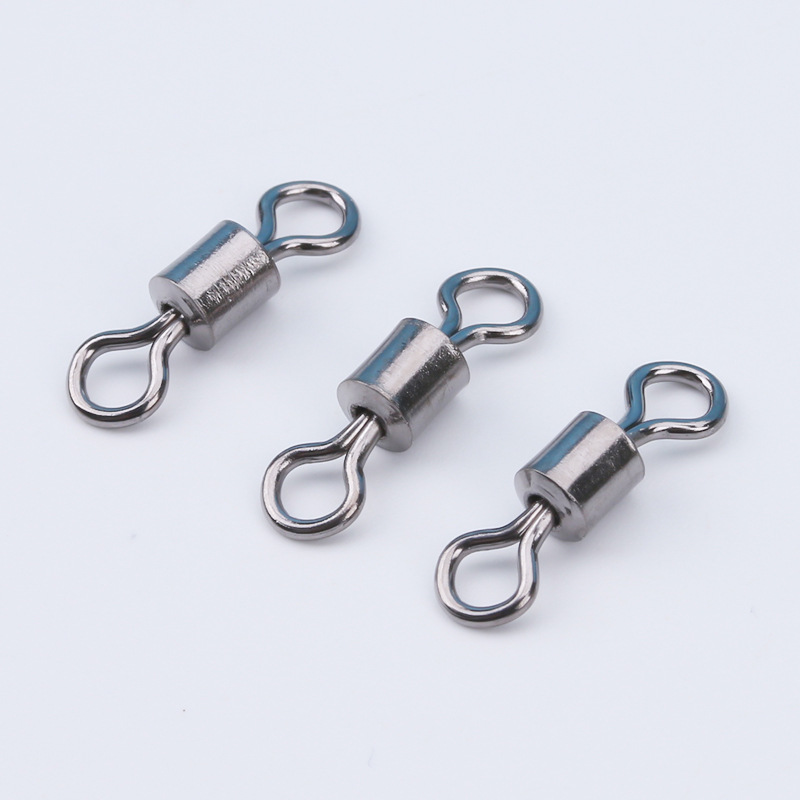 Fishing Tackle Accessories Manufacturer Direct Sales Fishing Swivels American-Style Swivels Fishing Tackle Wholesale Market