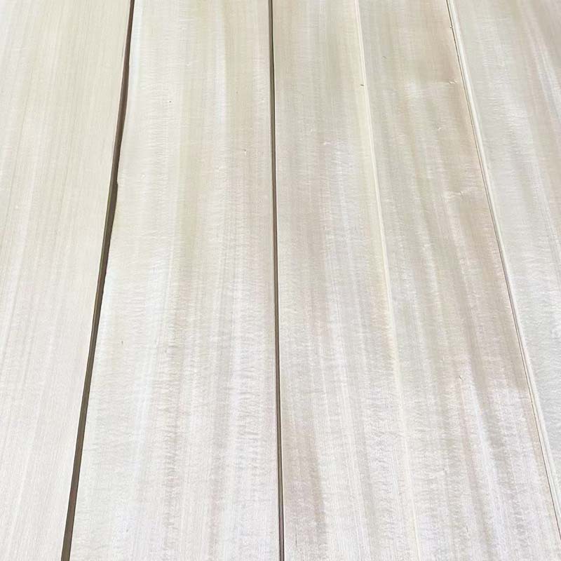 Aaa Grade 52 Silk Basswood Straight Grain Natural Wood Veneer Interior Decoration Wood Material Thickness 0.52mm Silk Basswood Veneer