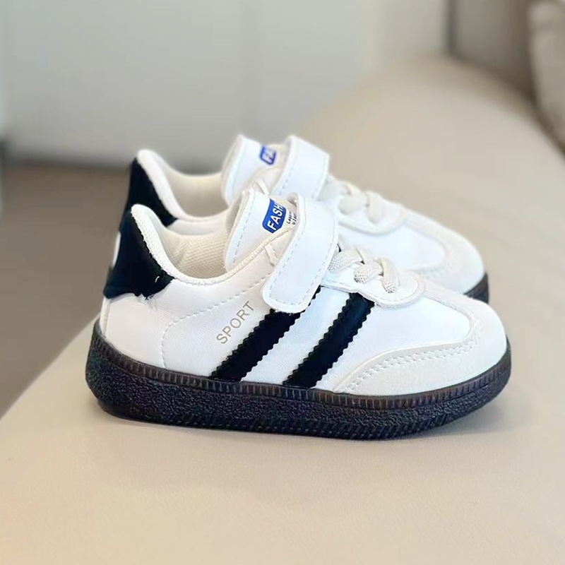 Children's Shoes Spring and Autumn New Children's sneaker Boys' German Training Shoes Casual All-match Girls' Skate Shoes Velcro Baby Shoes