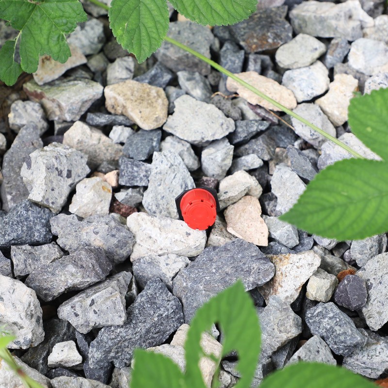 Red Eight-Hole Dripper 360 Adjustable Flow Fruit Tree Drip Irrigation Nozzle Garden 8-Hole Little Red Riding Hood Dripper Water-Saving Equipment