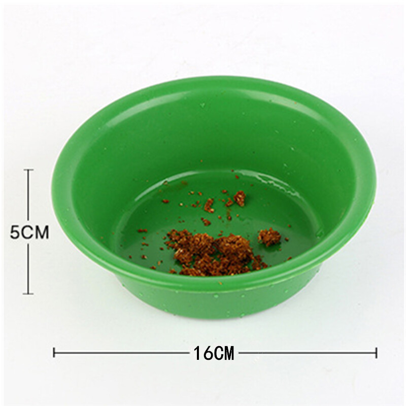 Round small size 15cm diameter plastic palm plate household small washbasin fly cage fly trap bait bait pot