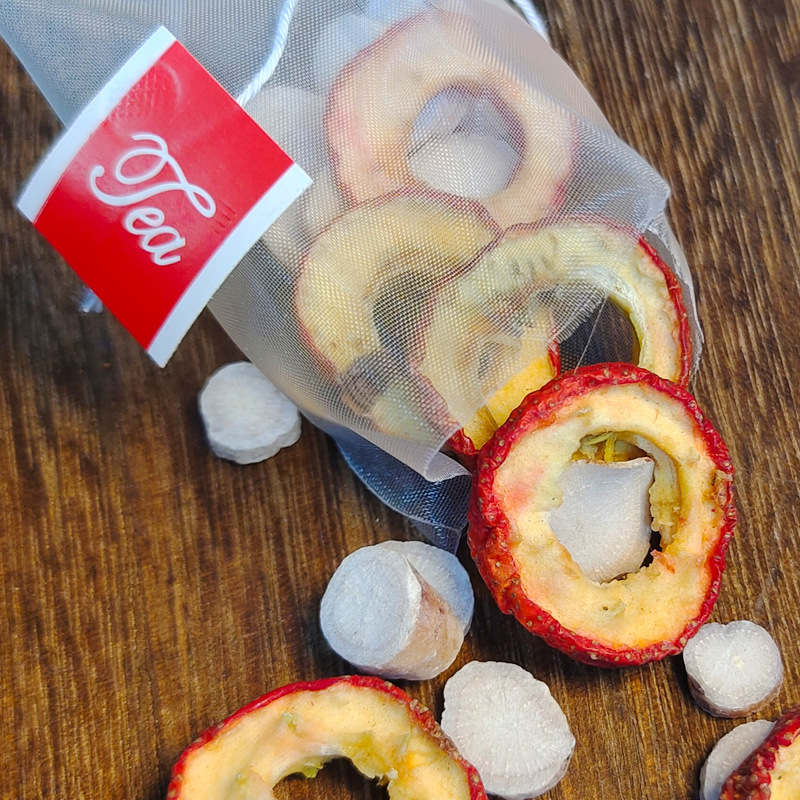 Hawthorn and Radix Paeoniae Alba Fresh Selection seedless Hawthorn and Radix Paeoniae Alba Combination Boiled in Water Independent Packaging Live Broadcasting