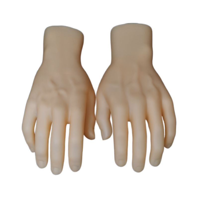 Hand model props creative skin color matte curved hands simulation hand model props ring jewelry display hand
