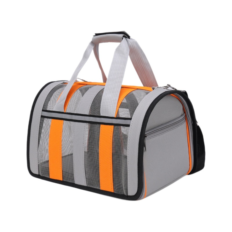 New Cat Bag Outgoing Portable Crossbody Bag Portable Pet Cat Bag Outgoing Portable Breathable Folding Dog Take-out Bag