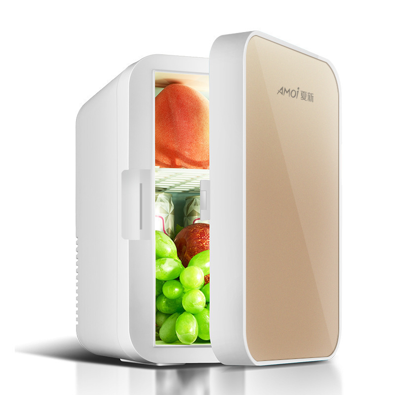Xia Xin 8L Car Refrigerator Car Home Dual-use Semiconductor Refrigeration Refrigerator Dormitory Mask Medicine Small Refrigerator