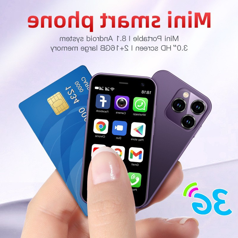 New Cross-Border Mobile Phone, Smartphone, Dual-Sim Mini Phone, Straight Touch Screen, Android 3g Small Phone, Hot Model