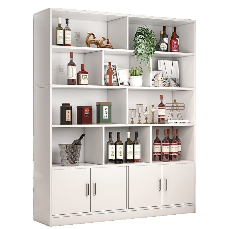 Solid Wood Wine Cabinet Living Room Wall Cabinet Storage Cabinet 2025 New Display Cabinet Home Wine Rack Storage Rack Storage Cabinet