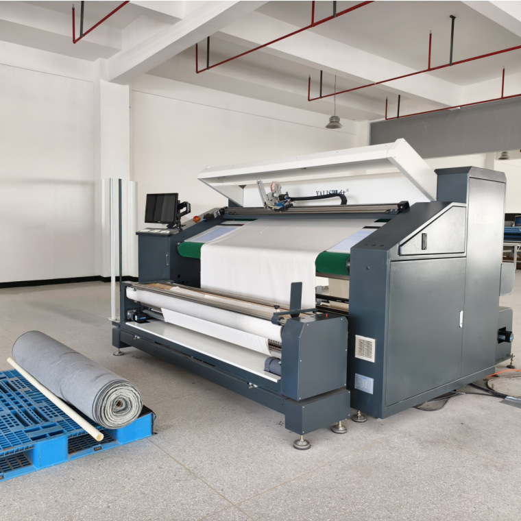 Source Manufacturer Fully Automatic Intelligent Cloth Inspection Machine Clothing Fabric Factory Automatic Flaw Recognition and Marking Equipment