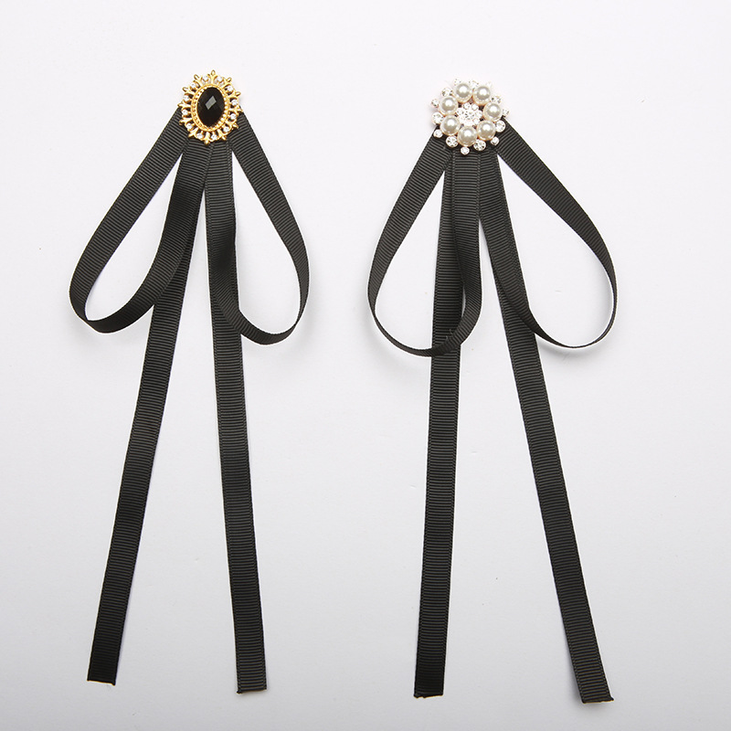 Jk Bow Tie Female Uniform Extension with Bow Red Plaid Ribbon Shirt Skirt Outfit Accessories Preppy Style