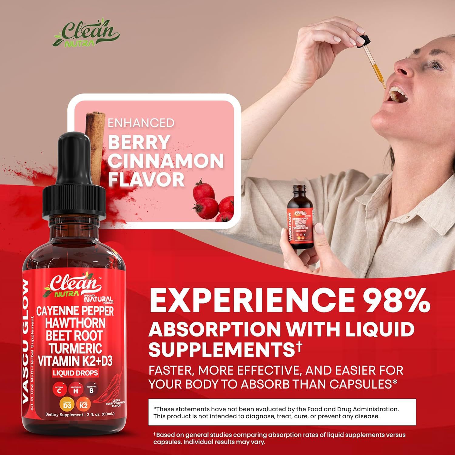 Tk Chili Drops Cayenne Pepper Supplement Liquid Drops Body Supplement