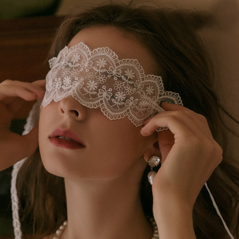 Lace Cut Out Eye Mask Lace Mask Nightclub Queen Party Sexy Lingerie Set Accessories Lace Eye Mask
