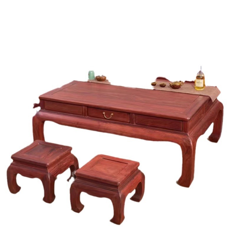 Mahogany Furniture Zambia Rosewood Solid Wood Ming Style Sofa 123 Nine-Piece Set New Chinese Style Living Room Sofa Combination