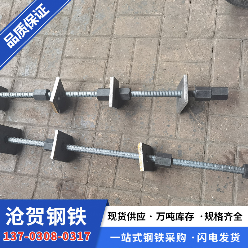 Guangdong supply PSB930 finish rolled rebar for construction engineering finish rolled rebar can be cut wholesale