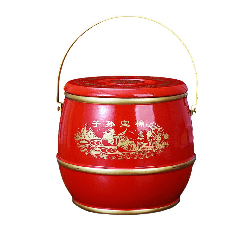 Wedding Supplies, Bride's Dowry Bucket, Plastic Toilet, Wedding Supplies