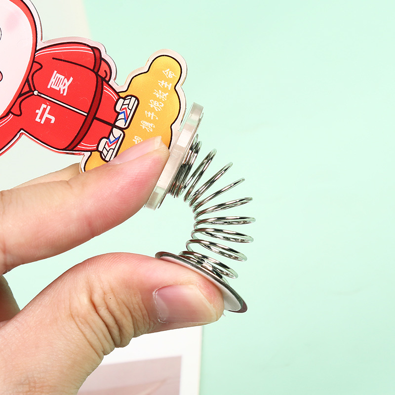 Acrylic Spring Shaker Stand Custom Car Center Console Decoration Corporate Advertising Creative Ornaments Cartoon