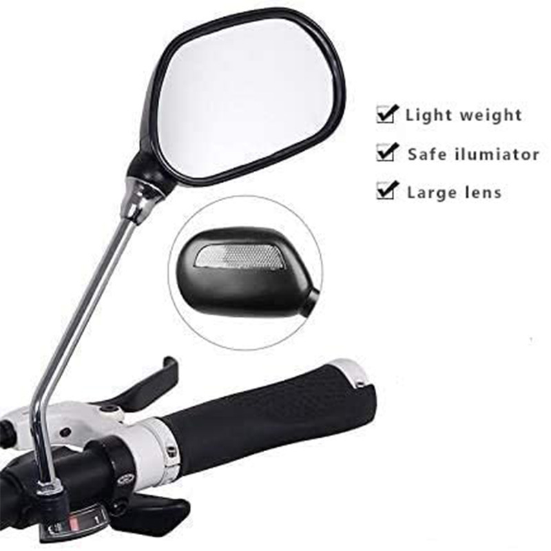 Cross-border bicycle rearview mirror mountain bike mirror outdoor riding safety rearview mirror motorcycle plane mirror