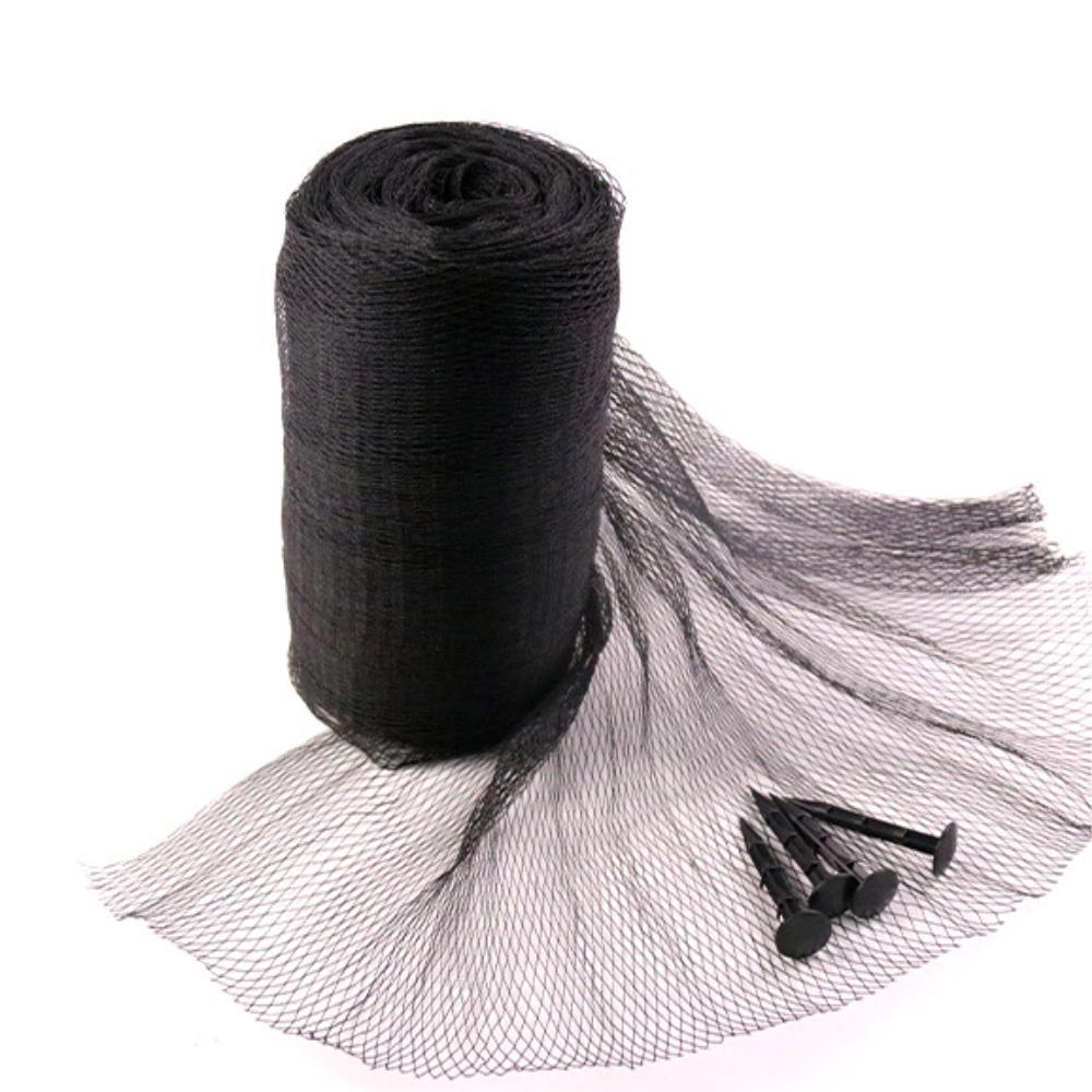 Полиэтиленовая сетка для пруда, HDPE 30 г/м², защитная сетка, сетка от птиц, сетка от опавших листьев, сетка от ворон 12*12 мм