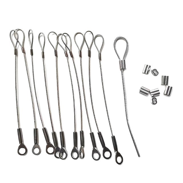 304 Stainless Steel Anti-Fall Wire Rope Lamps and Lighting Anti-Falling Chandelier Safety Insurance Rope Steel Wire Safety Rope