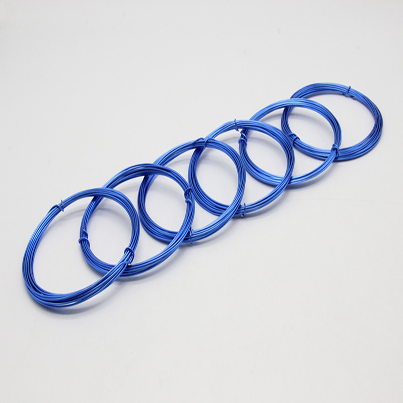 0.6Mm-6.0Mm Bonsai Aluminum Wire Garden Creative Aluminum Wire Aluminum Wire Colored Aluminum Oxide Wire