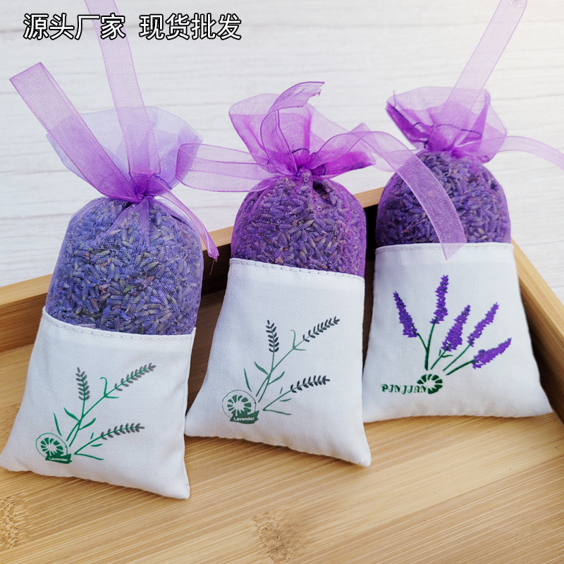 Лавандовый мешочек для ароматерапии, пустой мешок, комплект сушеных цветов лаванды, прозрачный сетчатый, хлопковый и конопляный мешок