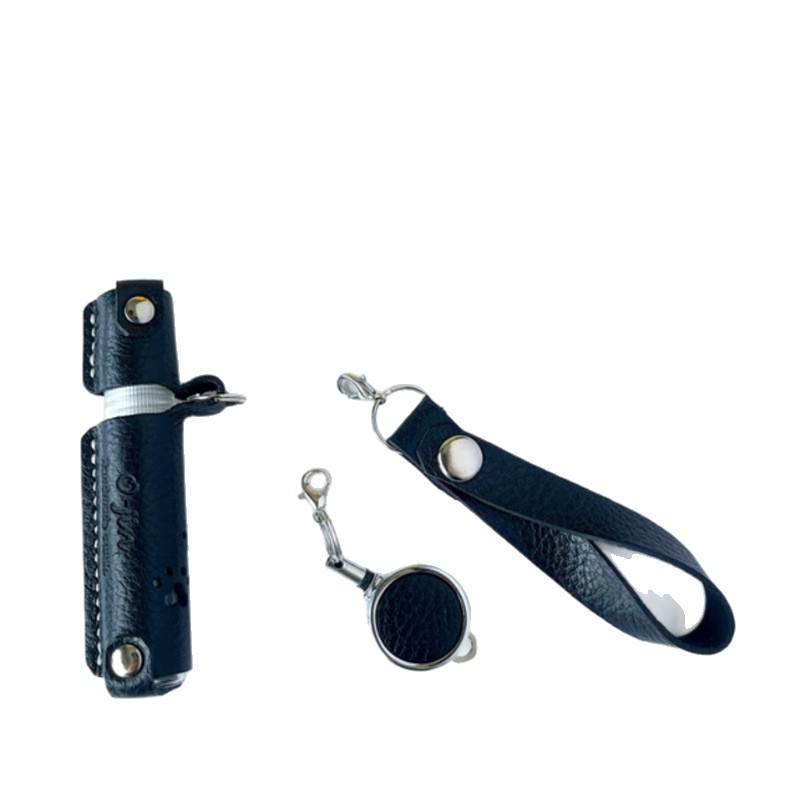 Creative Retractable Easy-Pull Buckle Bottle Cover Pu Leather Fragrance Spray Bottle Protective Cover Perfume Bottle Storage Cover