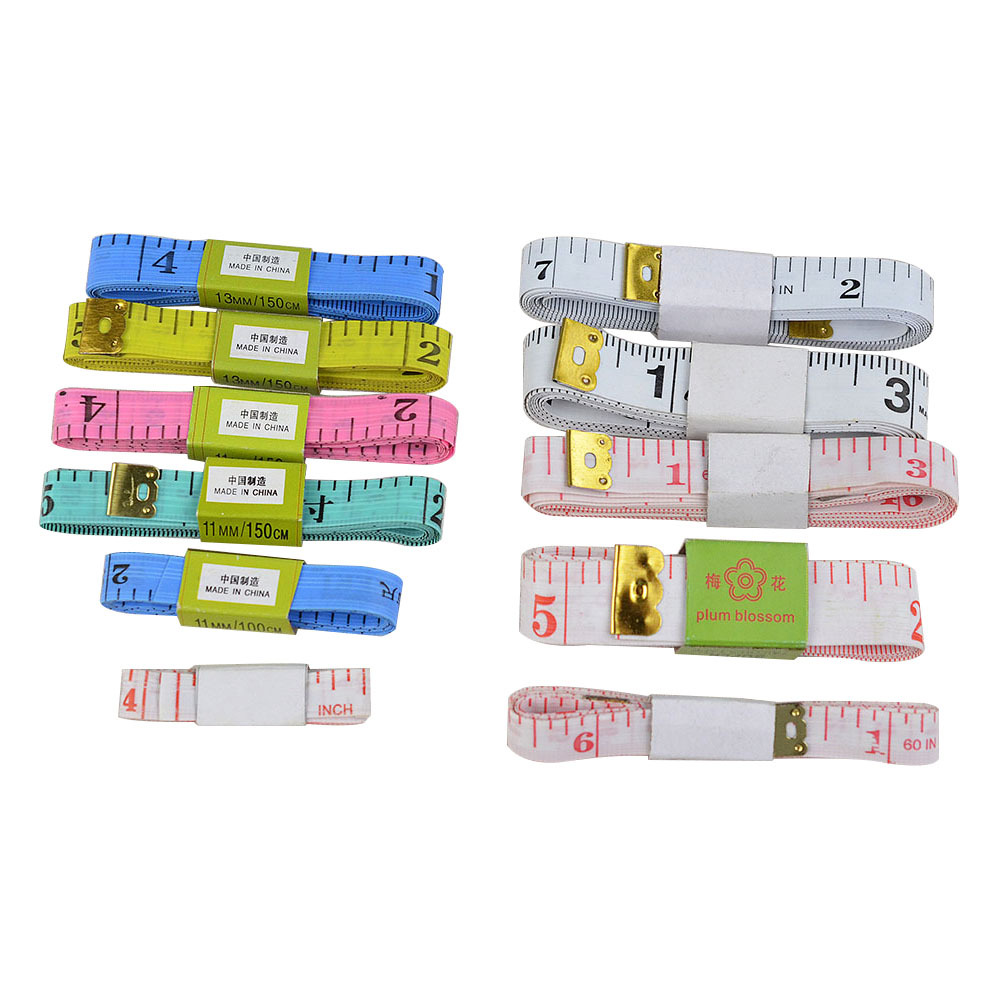 Supply of Online Plastic Soft Tape Measure Multi-Specification Clothing Tailoring Tape Measure Manufacturer Wholesale 8g