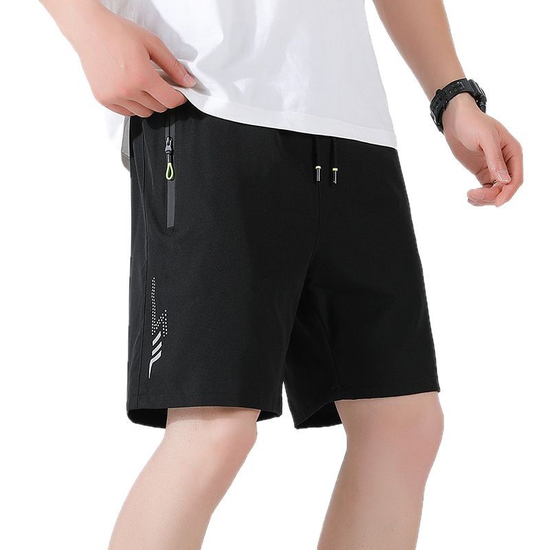 Cross-border summer new fashion wish men's beach leisure large size four-sided five-point shorts ebay fashion manufacturers