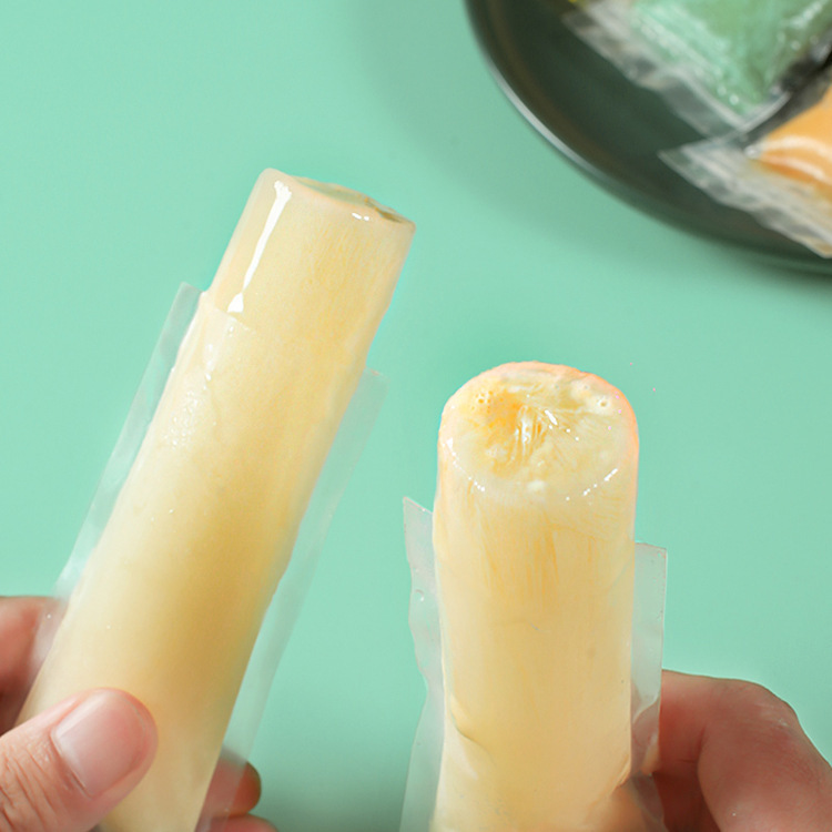 Disposable Stick Popsicle DIY Homemade Crushed Ice Stick Ice Stick Mould Food Grade Ice Cream Popsicle Self-sealing Bag
