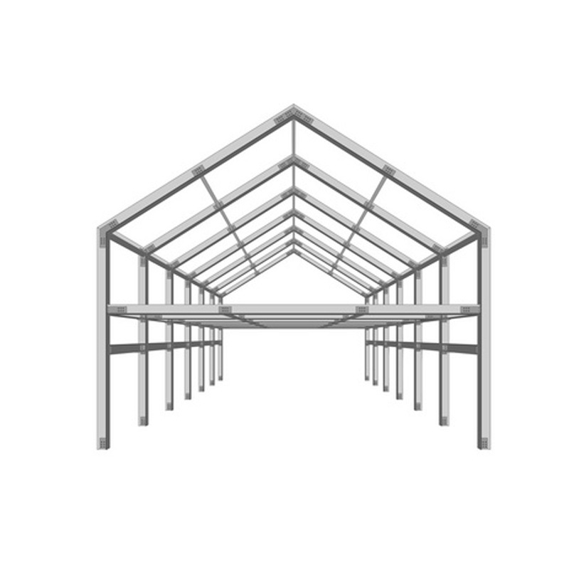 Guangdong Steel Structure Factory Building, Labor and Material Package, Site Measurement, Engineering Undertaking, New Configuration Frame Steel Structure
