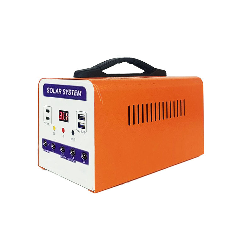 Household Lithium Battery Solar Panel Battery Photovoltaic Charging and Discharging Rv Emergency Mobile Light Bulb Battery Pack