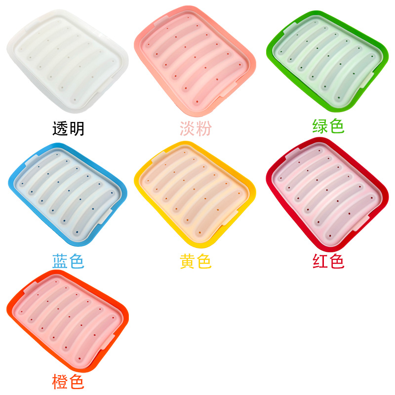 Food Grade Silicone Sausage Mold Baby's Homemade Children's Steamed Sausage Baby's Household Supplementary Food Mold Ham Sausage