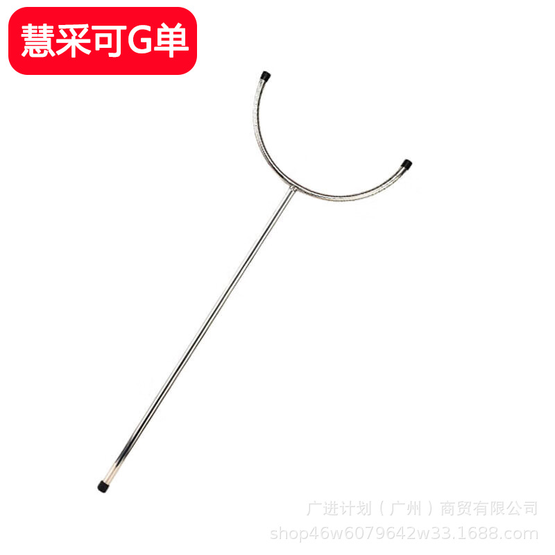 Wolf Tooth Type Explosion-Proof Stick Self-Defense Supplies Pc Martial Arts Rubber Eyebrow Stick Emergency Protection Straight Stick Single Straight Anti-Riot Stick