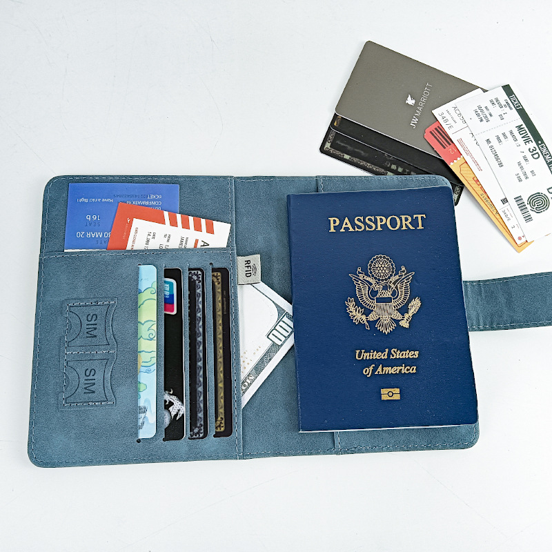 in stock Keding Enterprise LOGO Anti-magnetic Hobbook Protective Case PU Leather Hobby Holder Magnetic Buckle Leather Hobby Bag