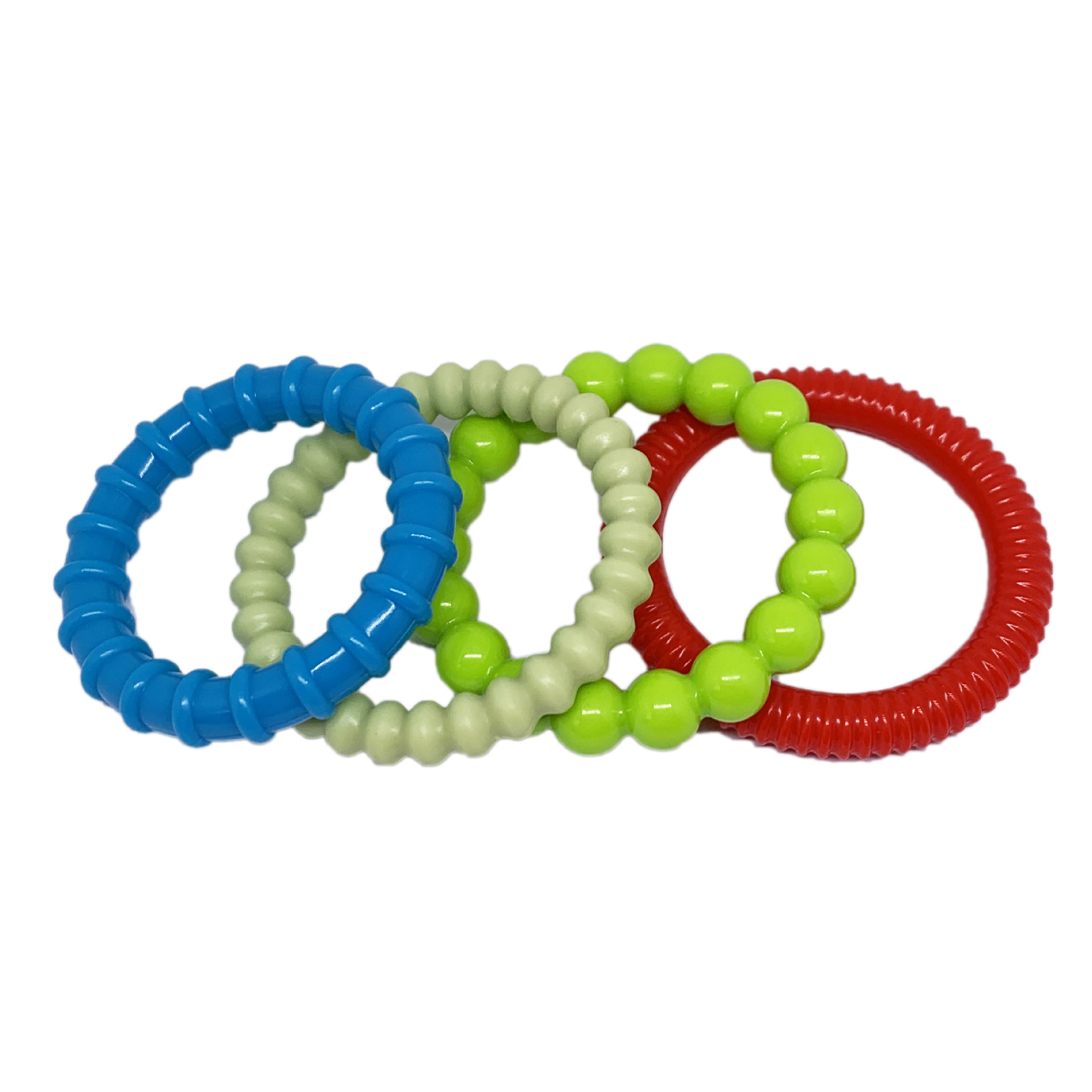 Baby toy accessories pull ring plastic rubber ring round gear 56mm rubber ring