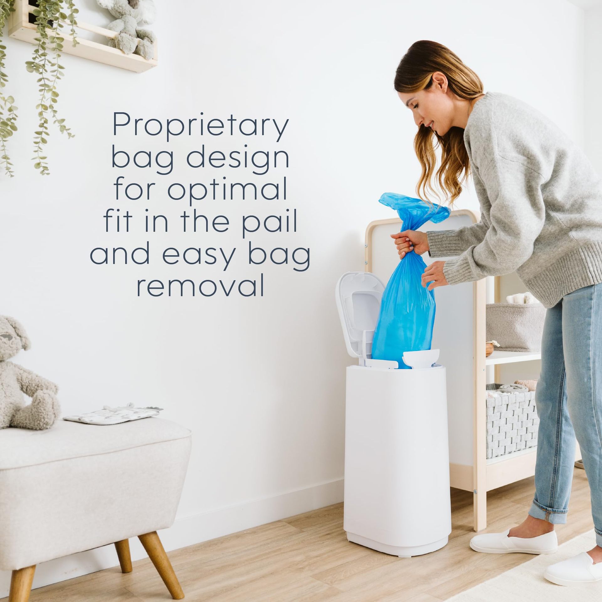 Diaper Genie Easy Roll Refill Amazon Best-Selling New Baby Diaper Bucket Garbage Bag