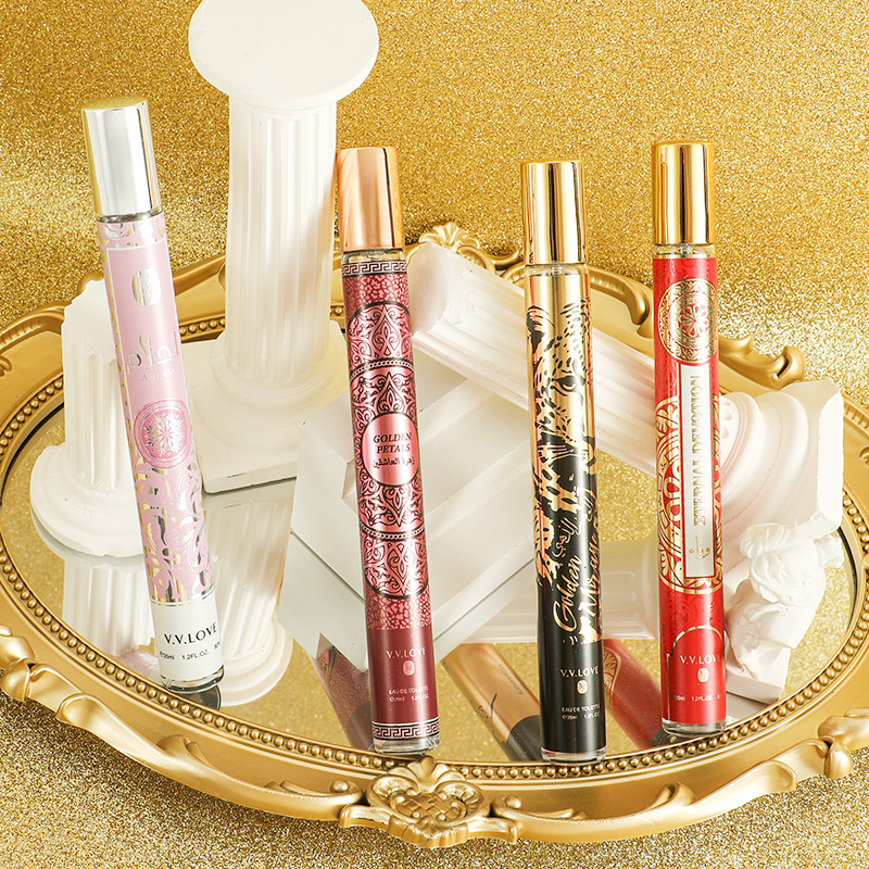 Cross-Border Arabic Style 35ml Test Tube Perfume Perfume Hot Selling Small Test Tube Perfume Foreign Trade Spot Wholesale