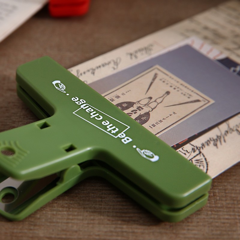 Magnetic Japanese-Style Xiaohongshu-Style Notebook Clip High-Value Exam Paper Folder Creative Office Supplies Document