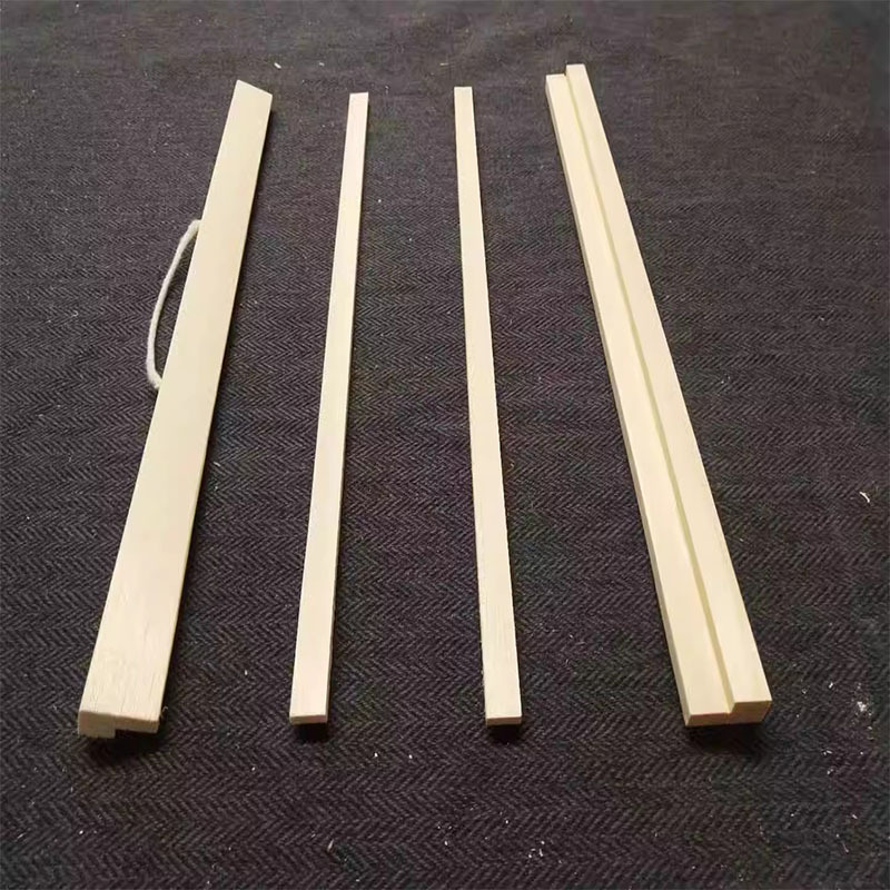 Solid wood flat rod hanging shaft studio poster hanging picture clip poster hanging picture studio late wood accessories materials