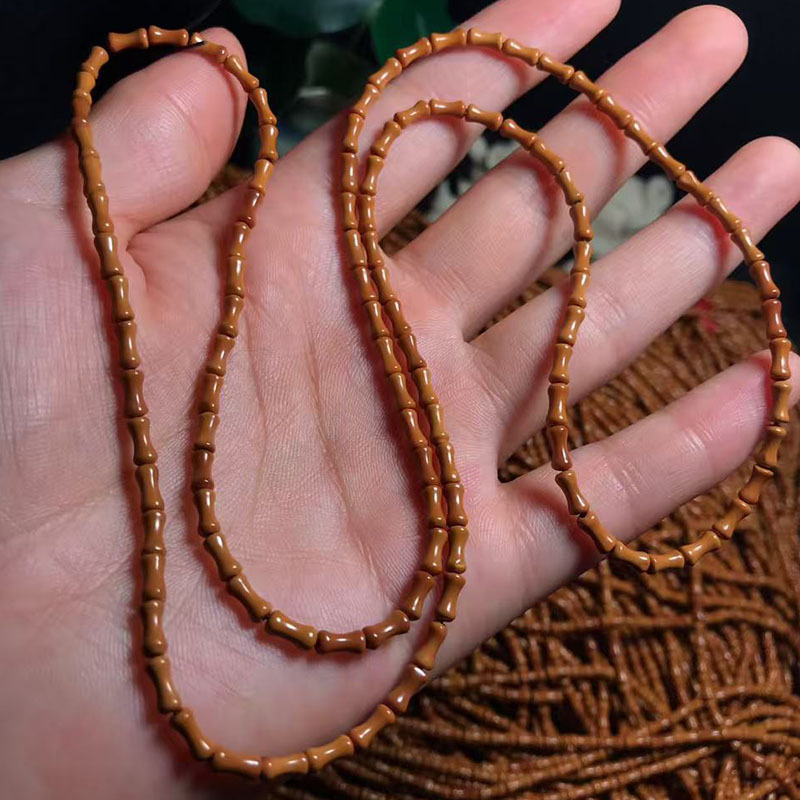 Nuclear hometown manufacturers supply olive nucleus bamboo prince spacer a 108 hand string bamboo olive nucleus spacer