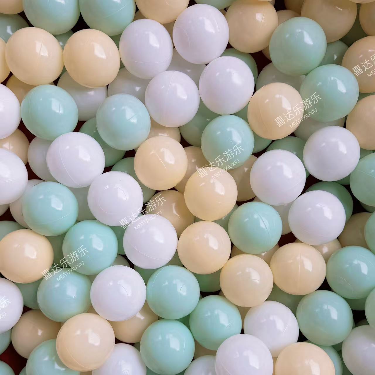 Ocean Ball Thickened Non-toxic and Tasteless Baby Macaron Kindergarten Playground Children's Naughty Castle Toy Bobo Ball