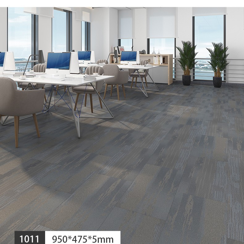 Spc Stone Plastic Lock Wood Floor Pure Color Cream Wabi-Sabi Style Household Micro-Cement Pvc Stone Crystal Snap-On Floor