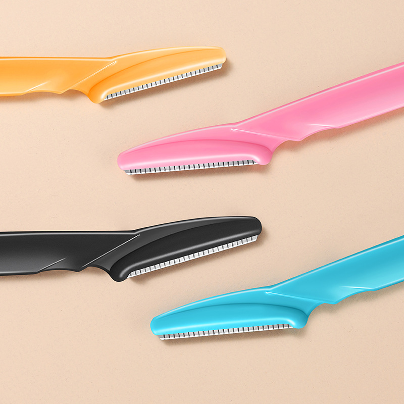 Factory wholesale eyebrow trimming knife sharp shaving knife eyebrow shaving knife eyebrow trimmer beauty makeup eyebrow trimming tool