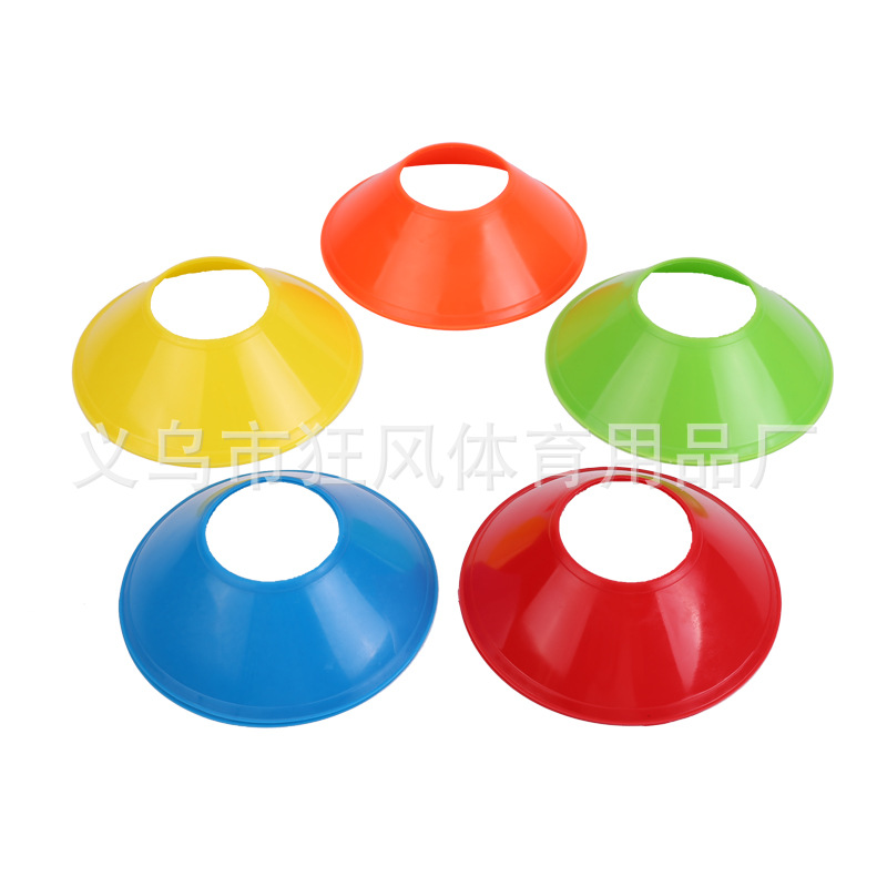 Wholesale Round Mouth Logo Plate Mini Small Logo Plate Soft and Durable Football Training Obstacle Logo Cone