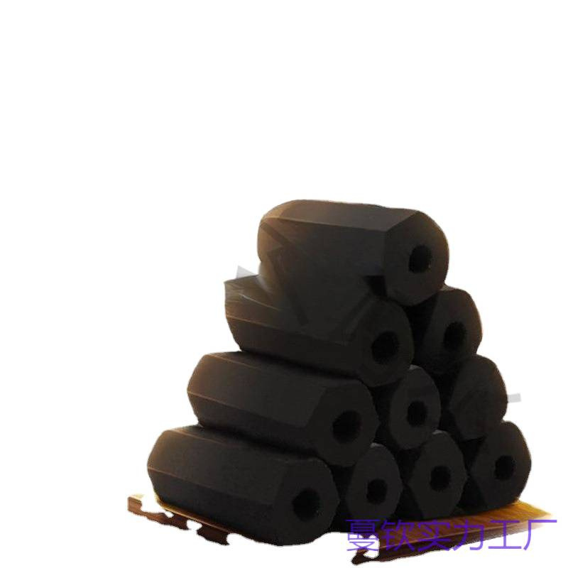 Bbq Charcoal, Bamboo Charcoal, Smokeless Household Burning-Resistant Heating Charcoal, Machine-Made Charcoal, Whole Box Wholesale, Fruit Charcoal, Flammable