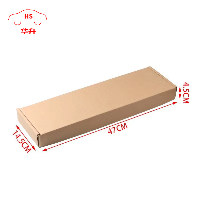 Automobile universal exterior modification rear spoiler surrounds red edge carbon fiber pattern rear wrap angle universal blade rear shovel