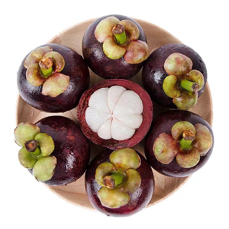 Fresh Thai Mangosteen Large Fruits Whole Box 5kg Seasonal Fruit Sf Free Shipping Seasonal Large Fruit Oil Mangosteen 5A
