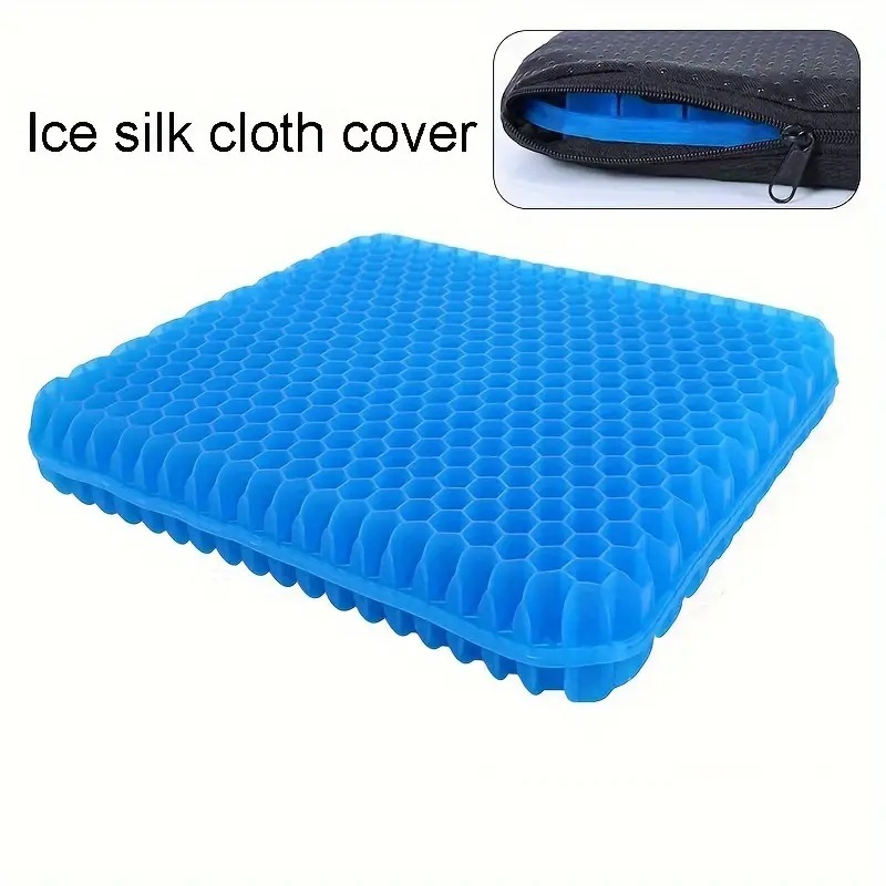 Wholesale Summer Ice Cushion Japanese Honeycomb Gel Cushion Office Sedentary Silicone Butt Cushion Car Cooling Seat Cushion