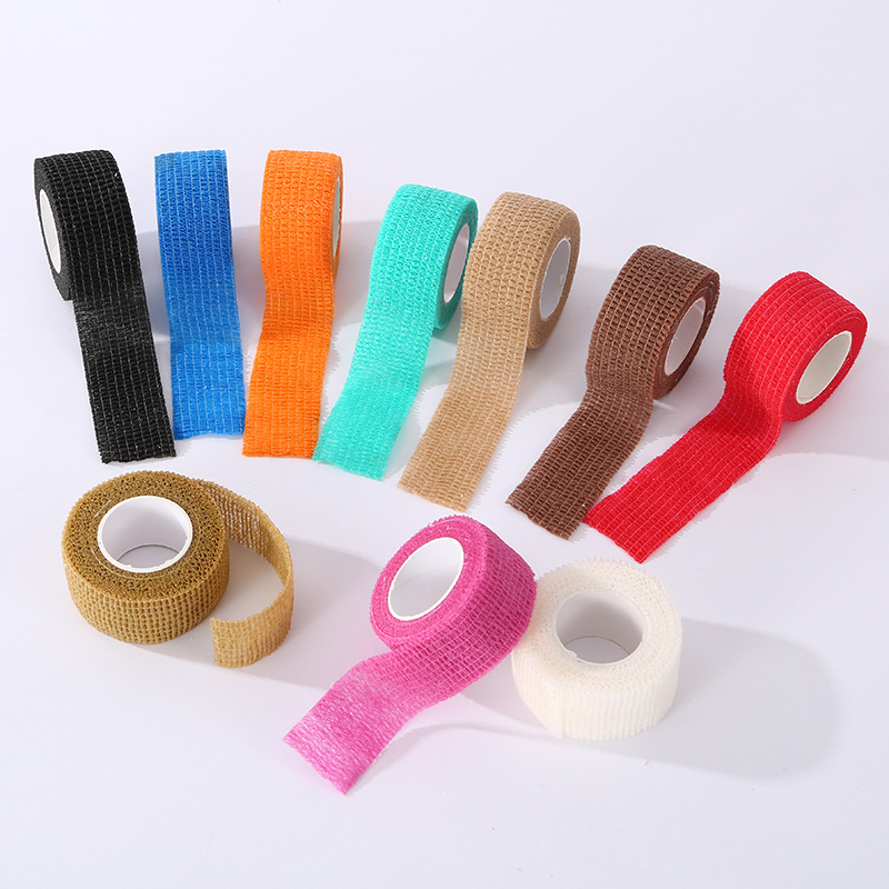 Manufacturer Wholesale Non-Woven Solid Color Finger Protection Bandage Disposable Pet Bandage Self-Adhesive Elastic Bandage Sports Bandage